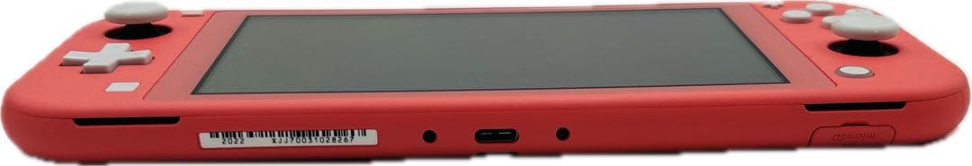 【動作品】Nintendo Switch Lite 赤 充電器付き　中古品