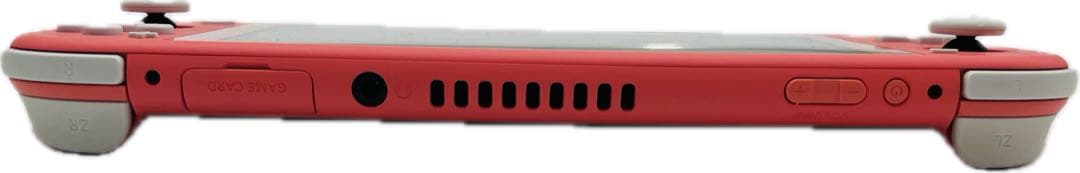 【動作品】Nintendo Switch Lite 赤 充電器付き　中古品