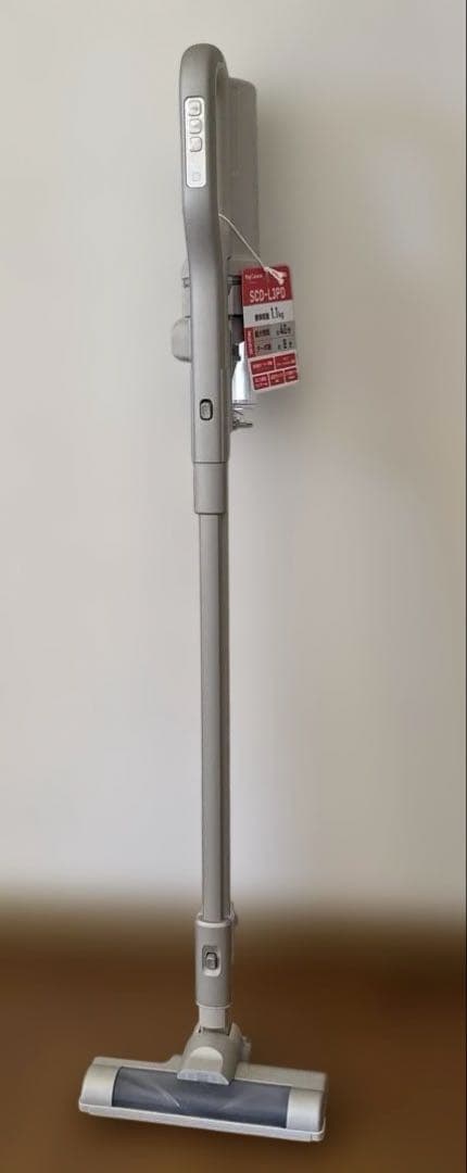 SCD-L3PD-HCスティッククリーナー 本体 グレー 充電器付き