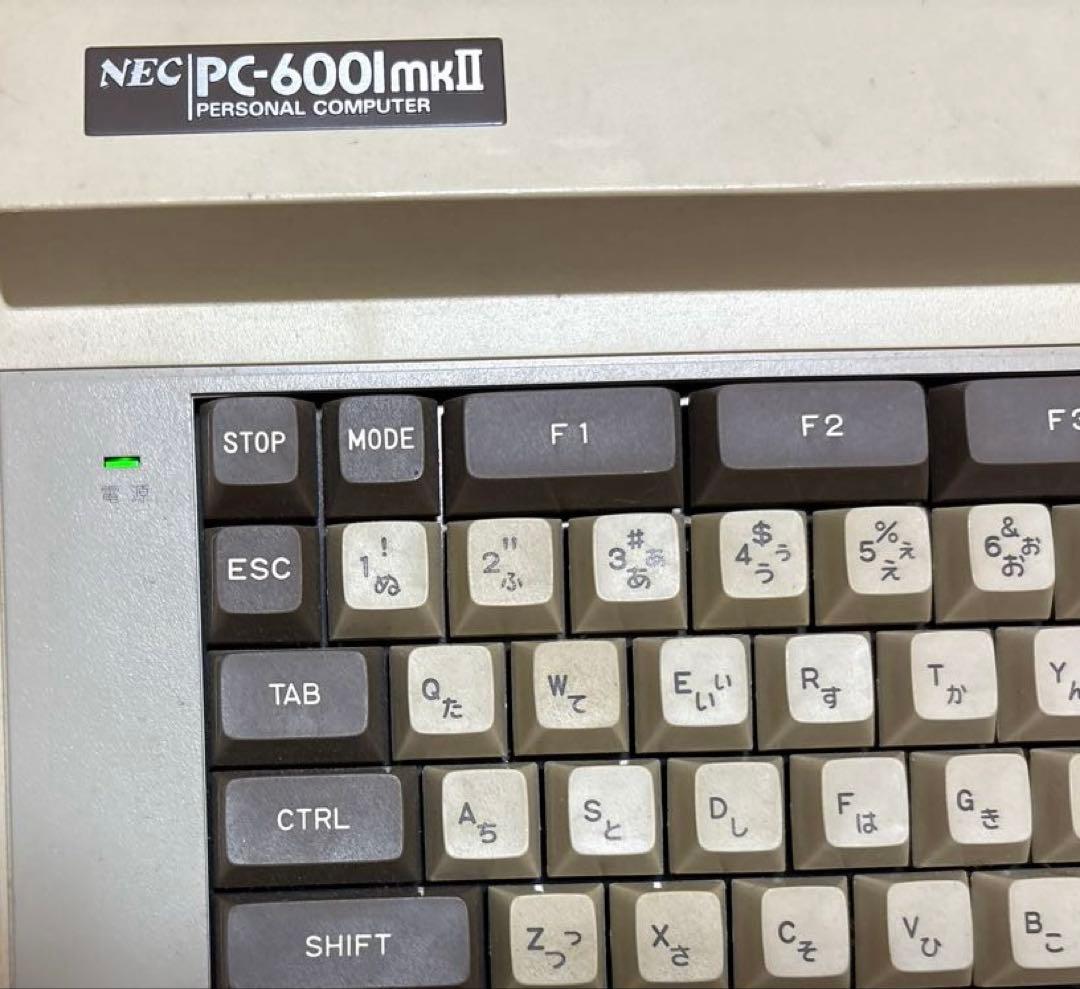 NEC　PC－6001mkⅡ　PC－DR321　　ジャンク品