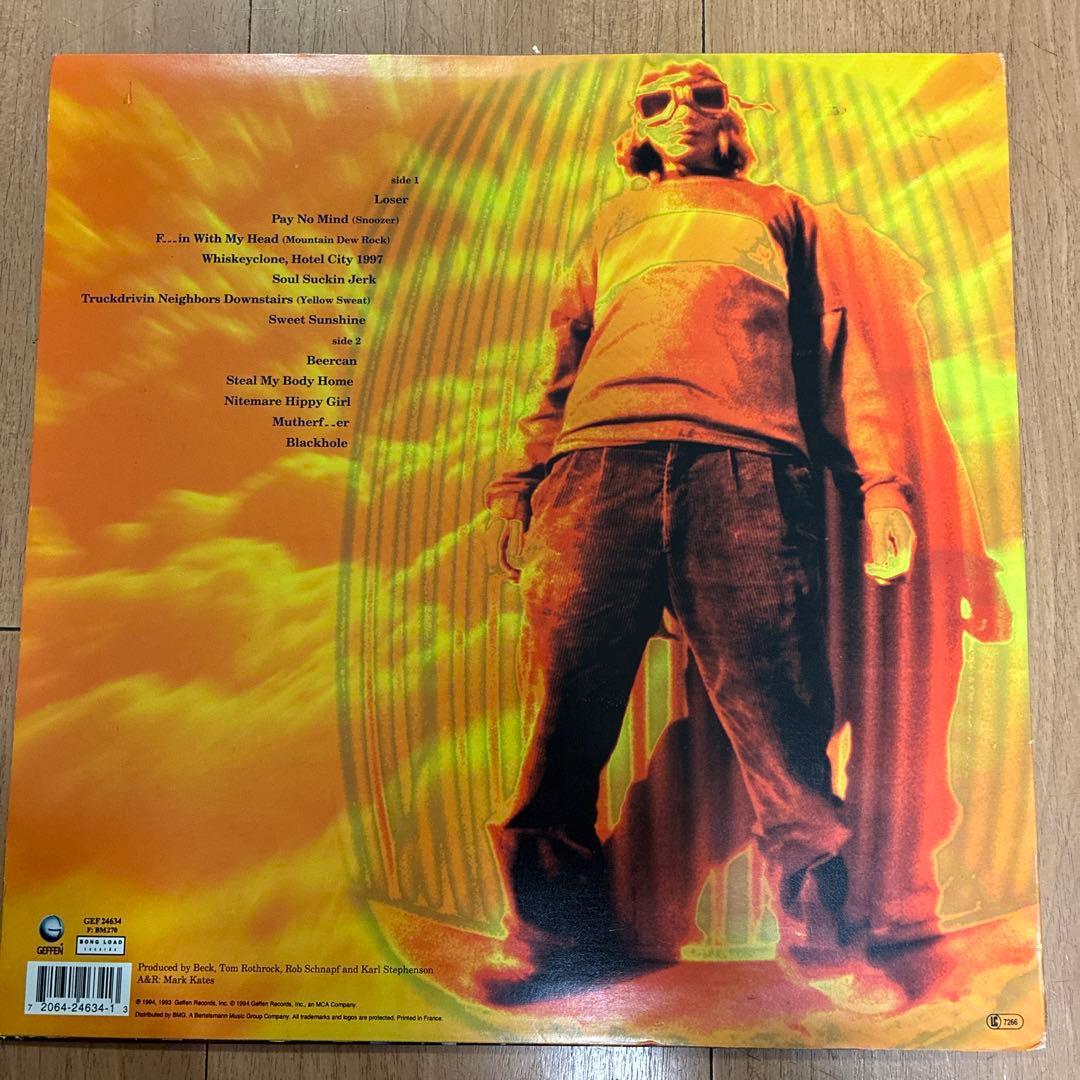 ベック 名盤 レコード メロウゴールド EUオリジナル盤