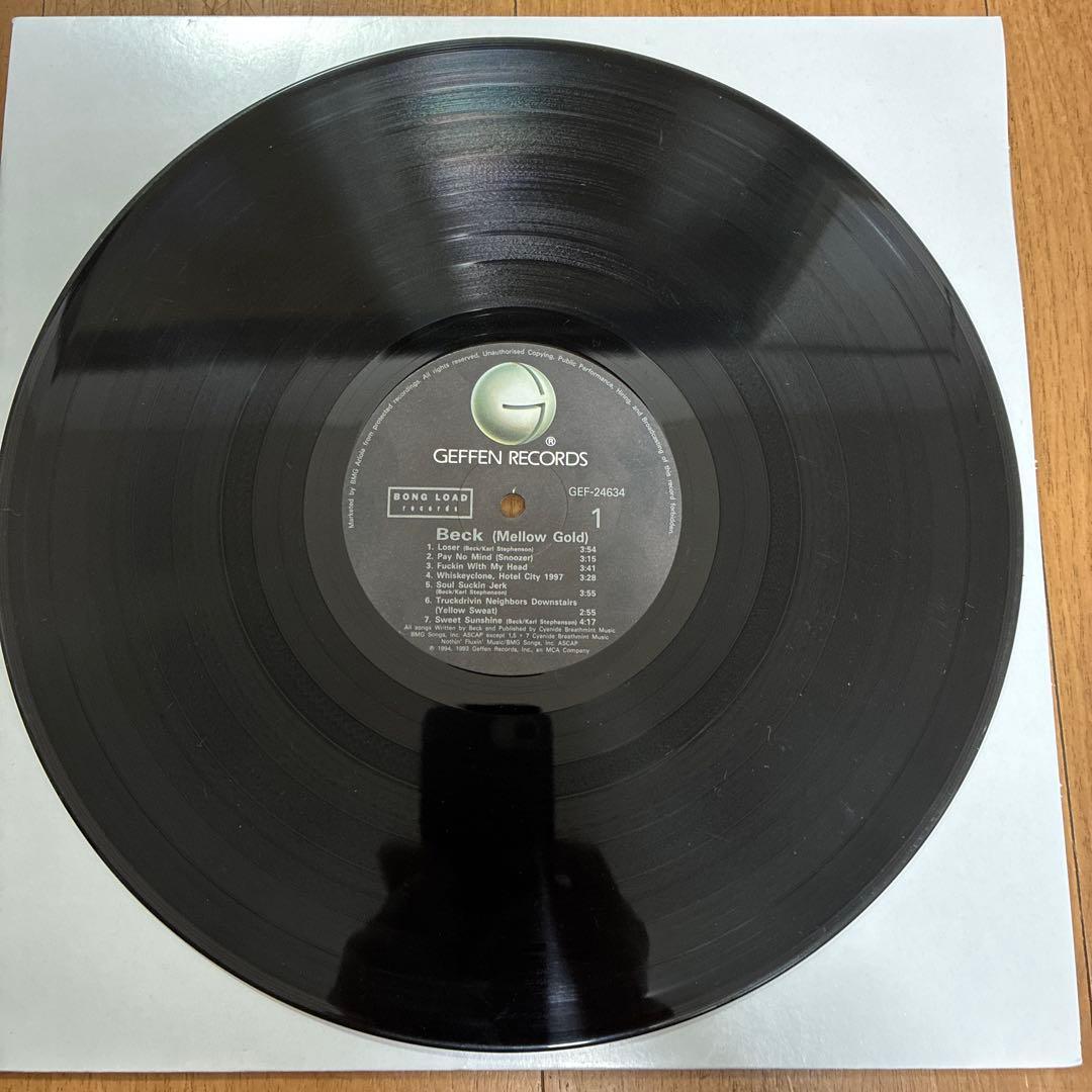 ベック 名盤 レコード メロウゴールド EUオリジナル盤