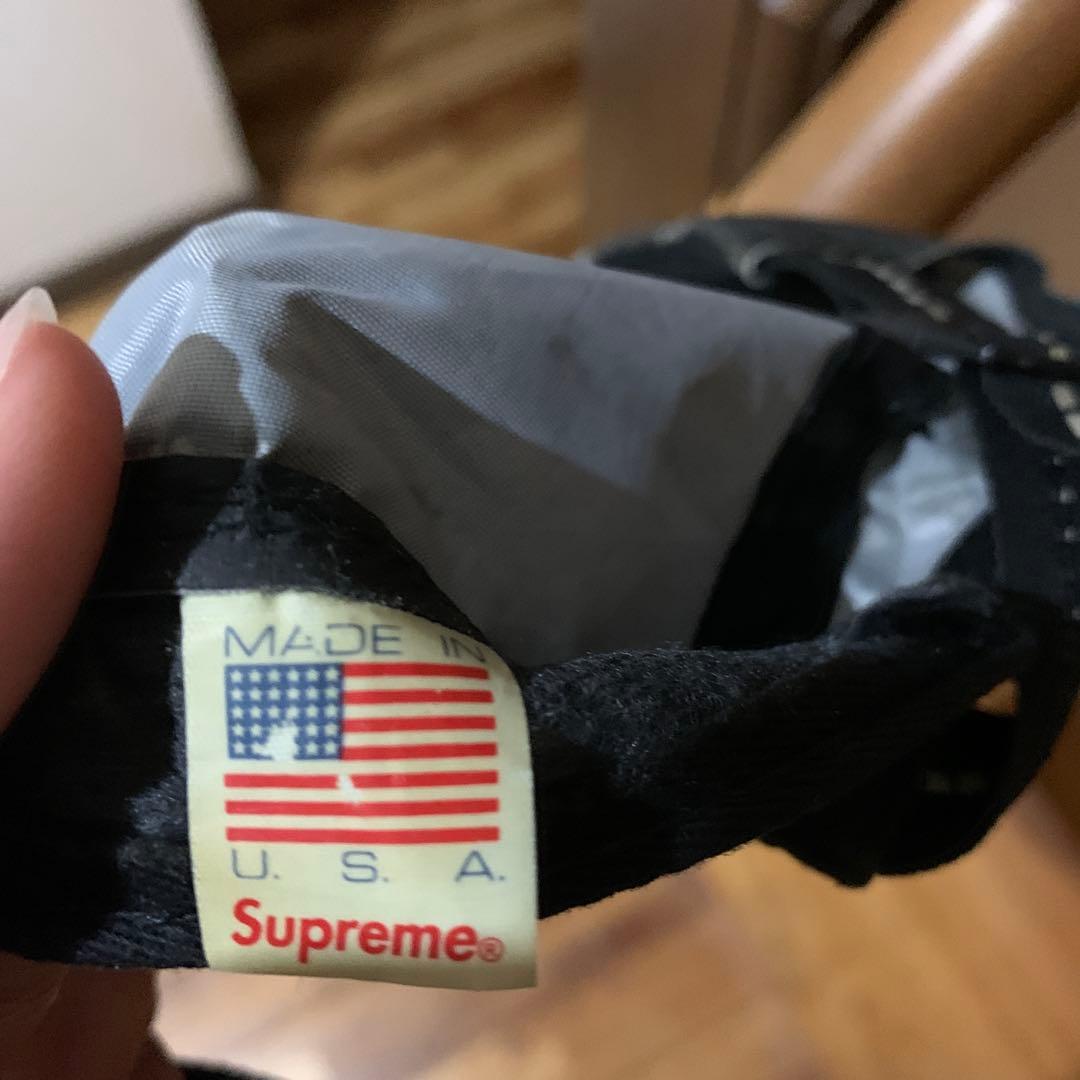 Supreme ブラック キャップ　ボックスロゴ