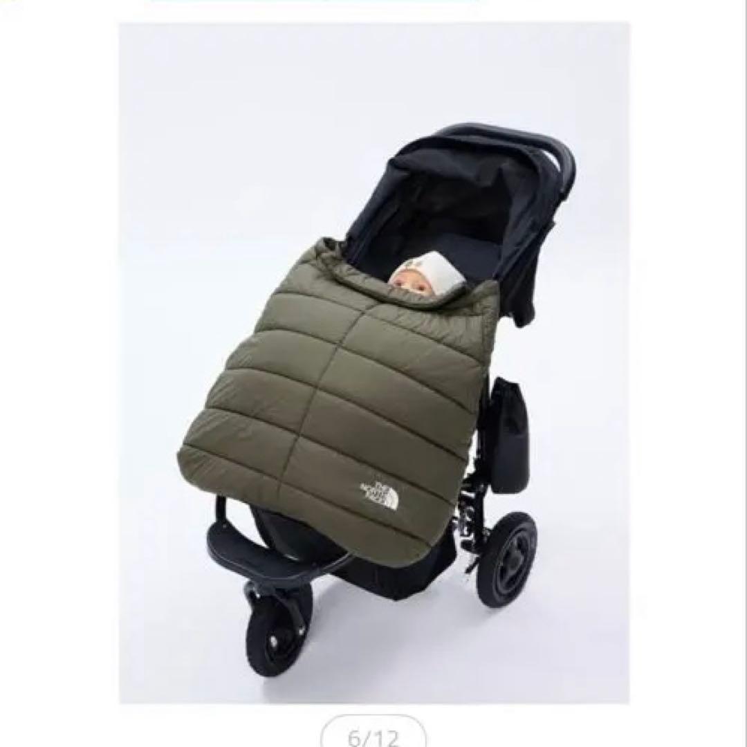 THE NORTH FACE Baby シェルブランケット　ブラック 帽子付き