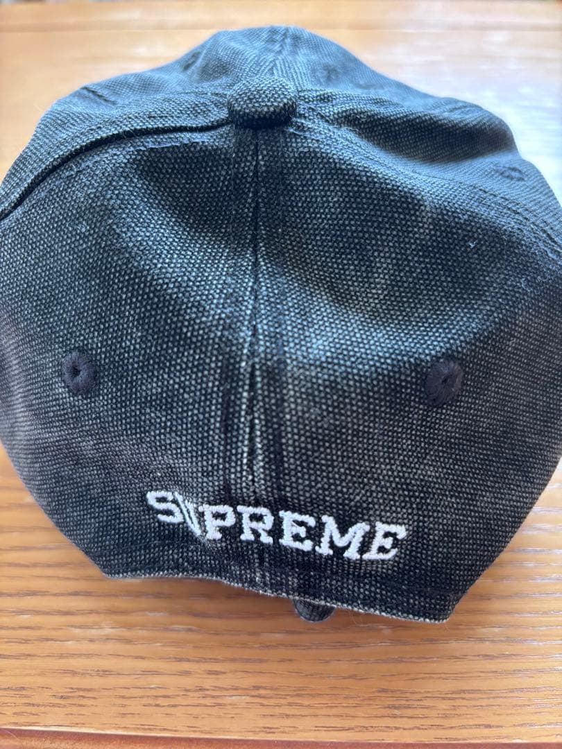 Supreme Sロゴ 6パネル デニムキャップ