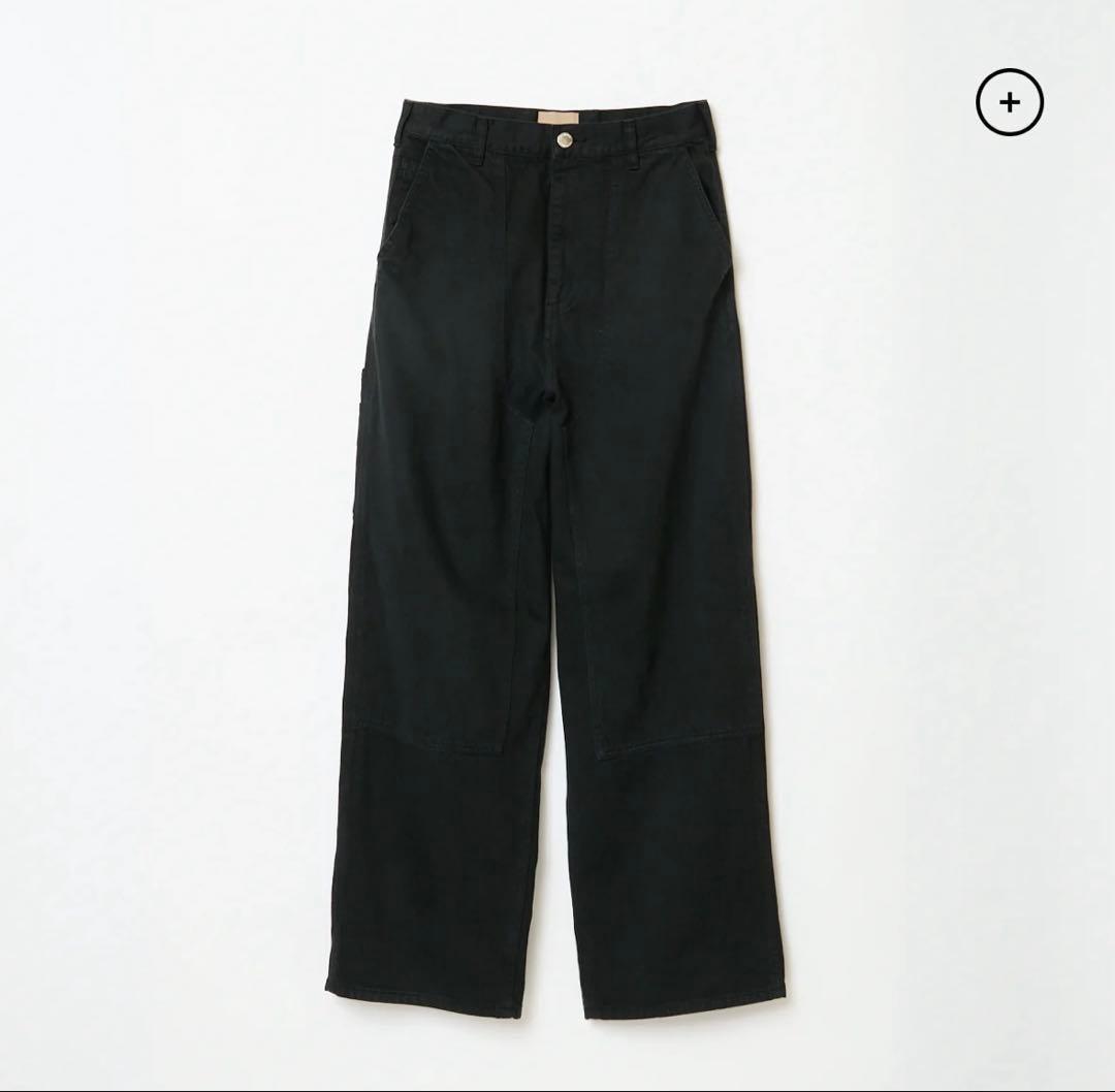shishikui シシクイpainter pants 黒デニムパンツ