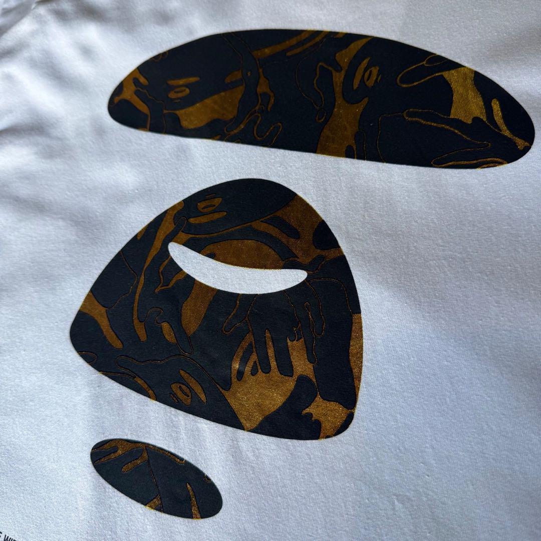 【新品タグ付】A BATHING APE ビッグロゴプリントTシャツ 希少2XL