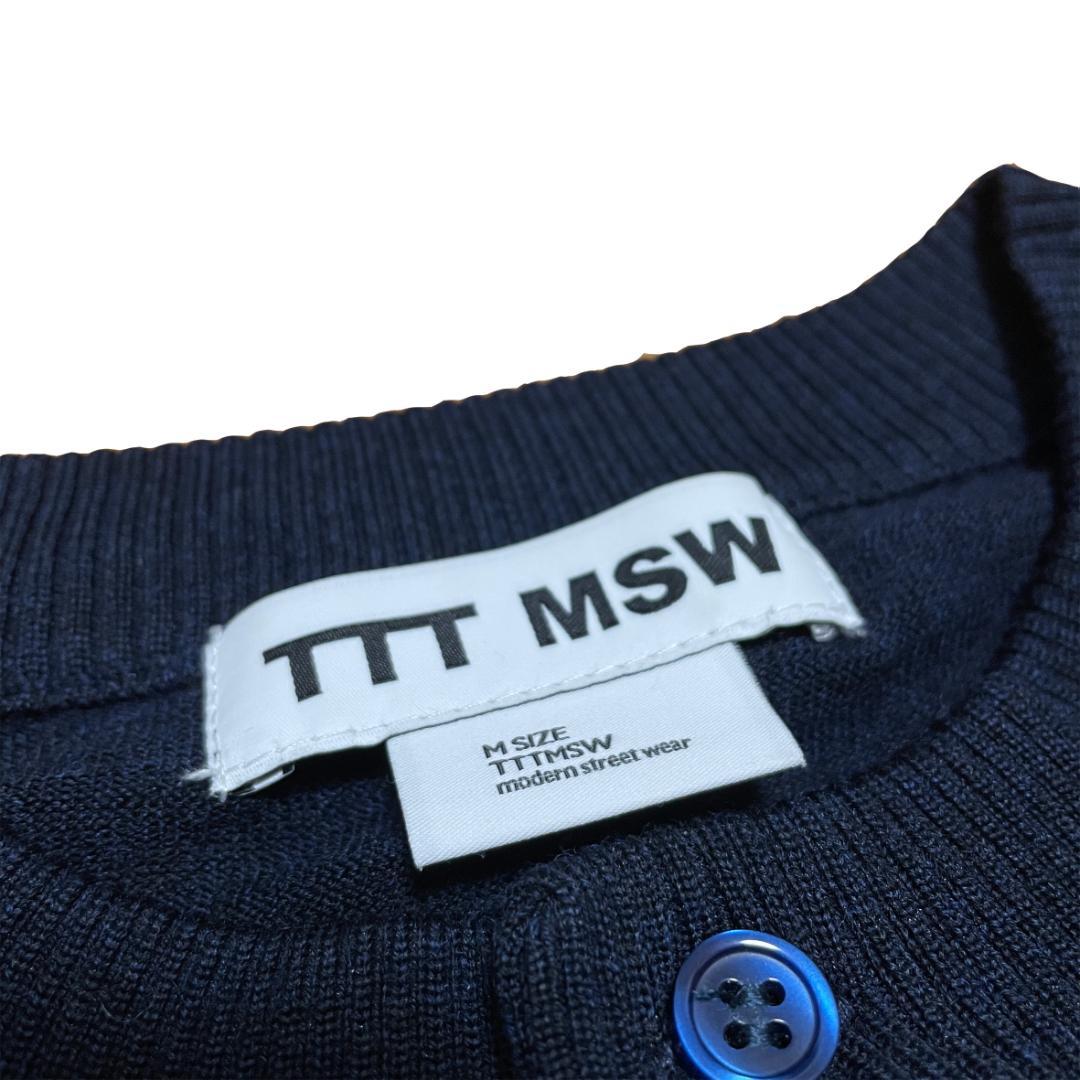 トップス nice shop ttt msw 2025ss cardigan navy