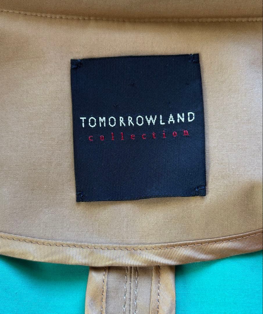 TOMORROWLAND フード付きトレンチコート