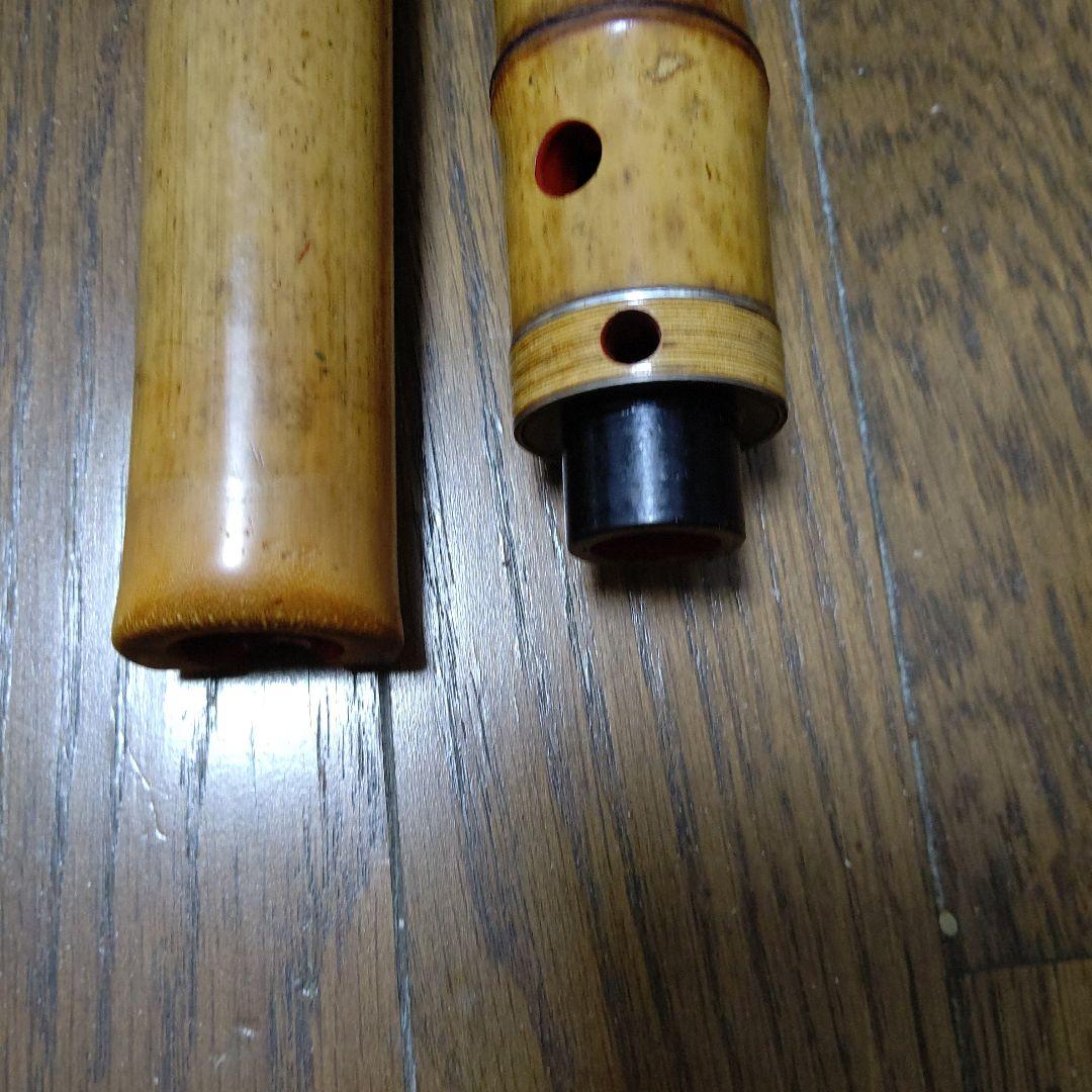 在銘尺八（精華）一尺八寸管　七孔　検　和楽器　尺八　虚無僧　伝統音楽