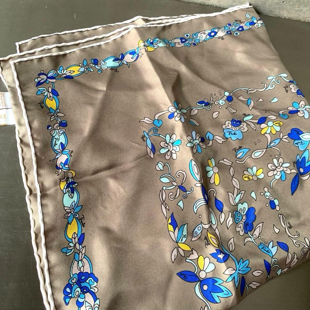 新品Emilio Pucci エミリオプッチ　シルクスカーフ