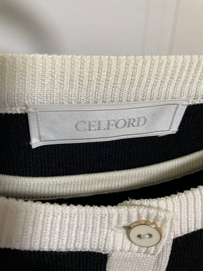 【SALE】CELFORD セルフォード バイカラー セットアップ ワンピース