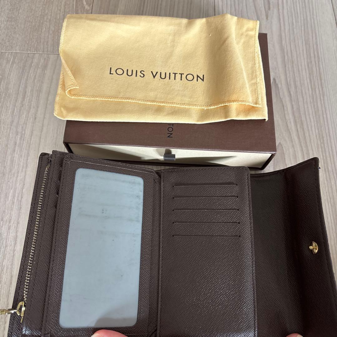 LOUIS VUITTON 三つ折り財布 ダミエ