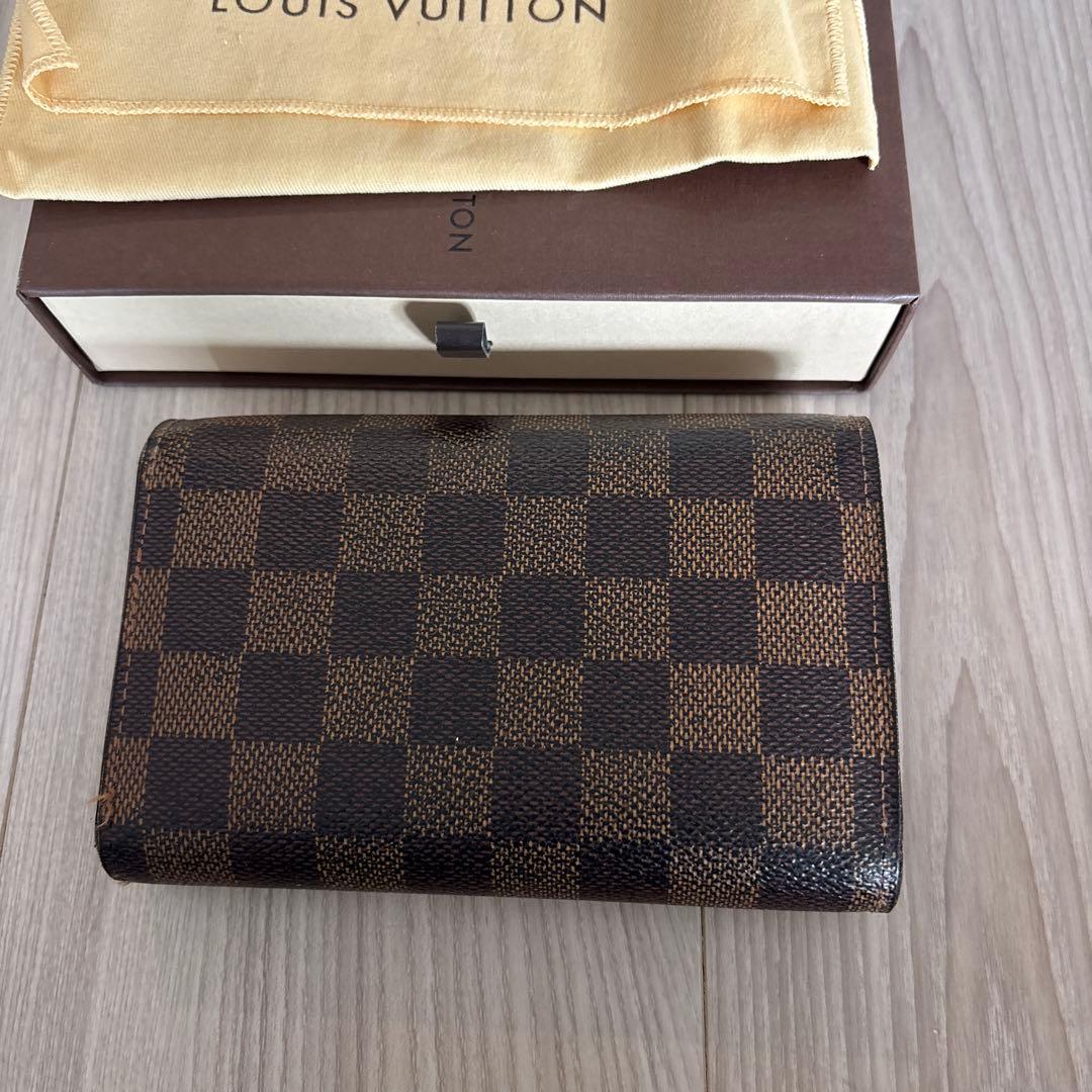 LOUIS VUITTON 三つ折り財布 ダミエ