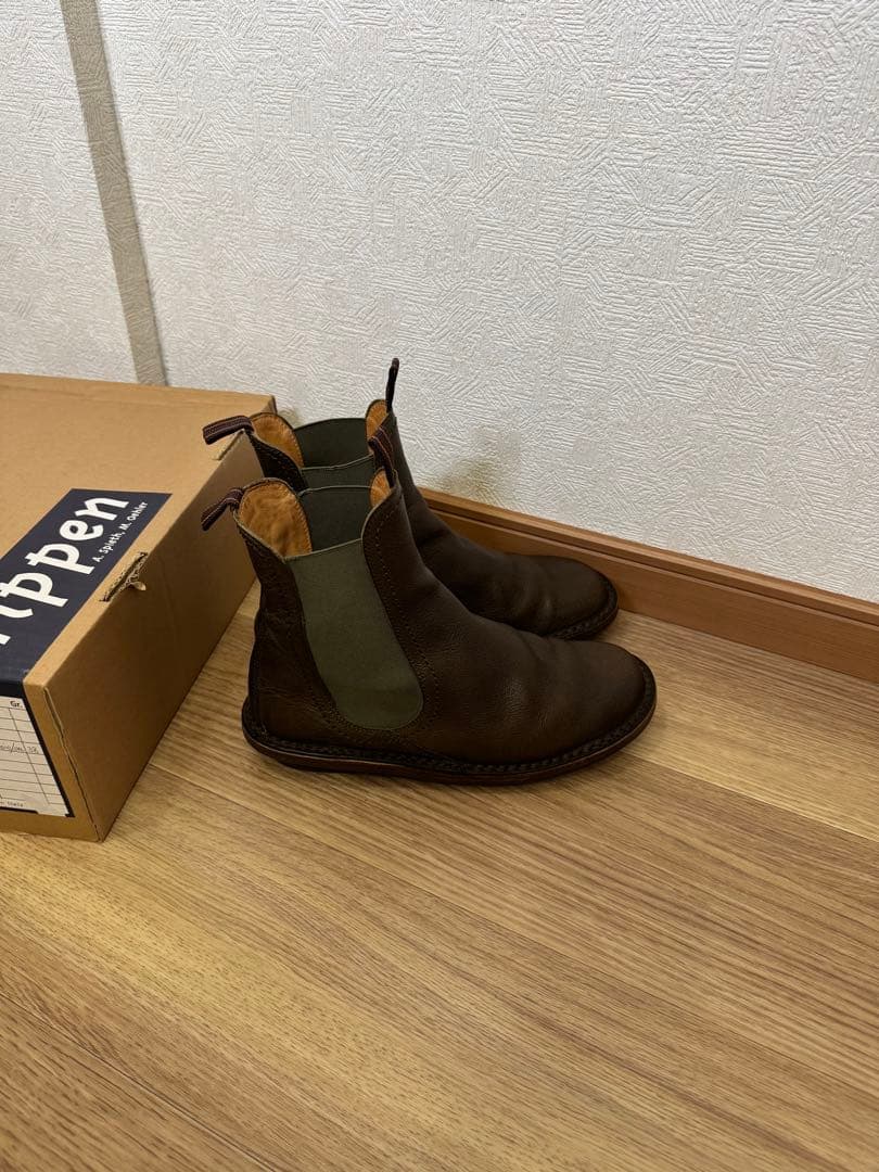trippen トリッペン レザー サイドゴアブーツ チェルシー