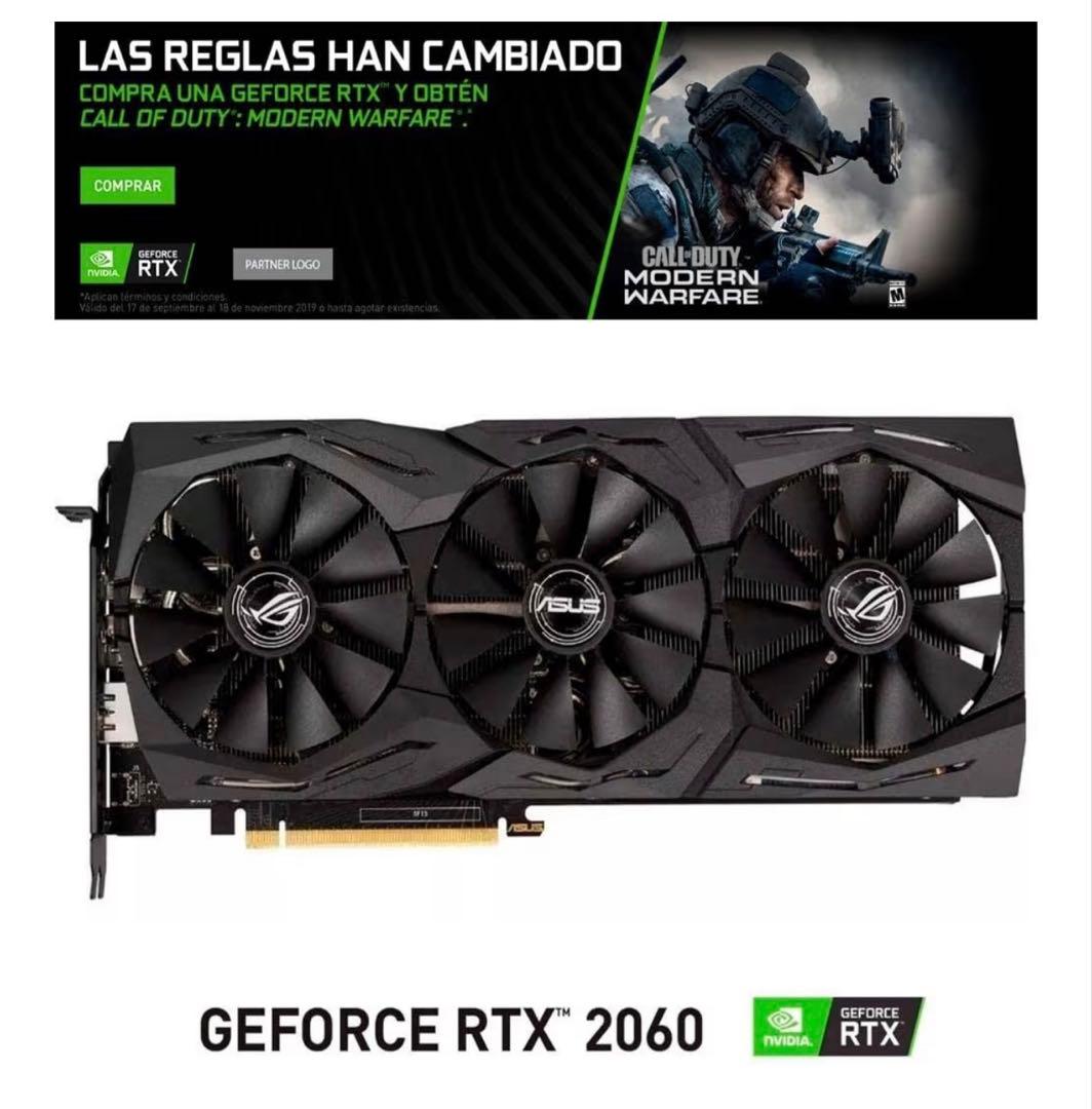 【セール】ASUSGeForce ROG-RTX2060-O6G-GAMING