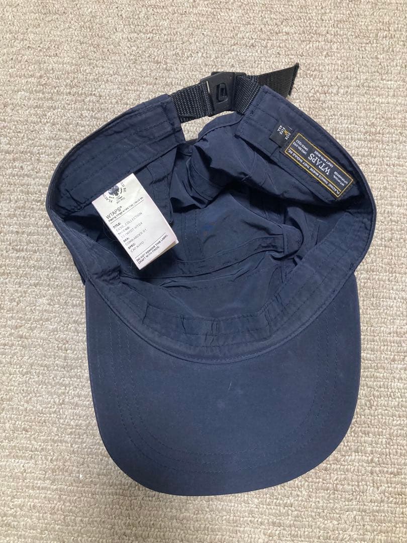 帽子 WTAPS 15SS COMMANDER CAP NAVY WTVUA