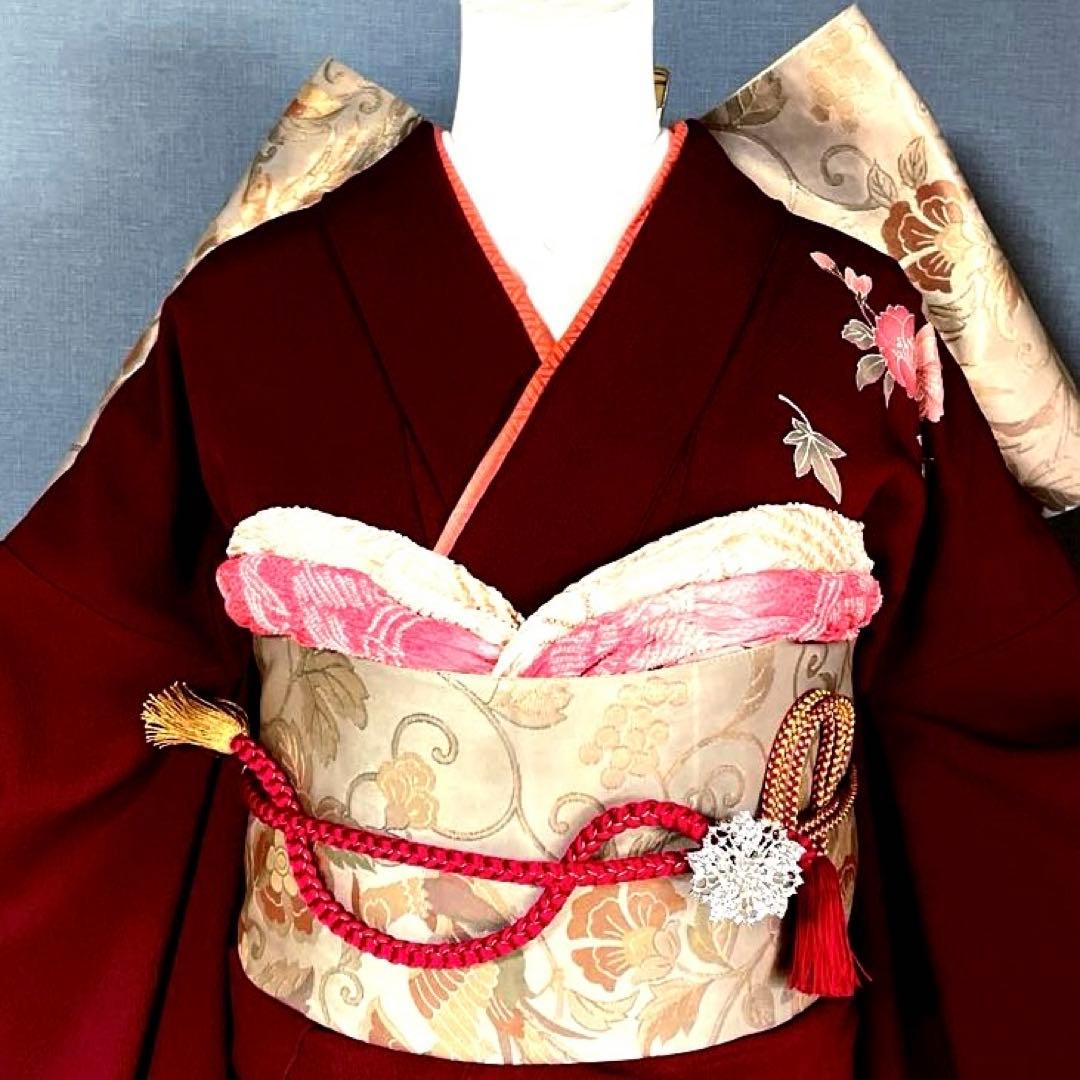 振袖フルセット　高身長　友禅　成人式振袖　振袖　裄丈68 ➕サイズ