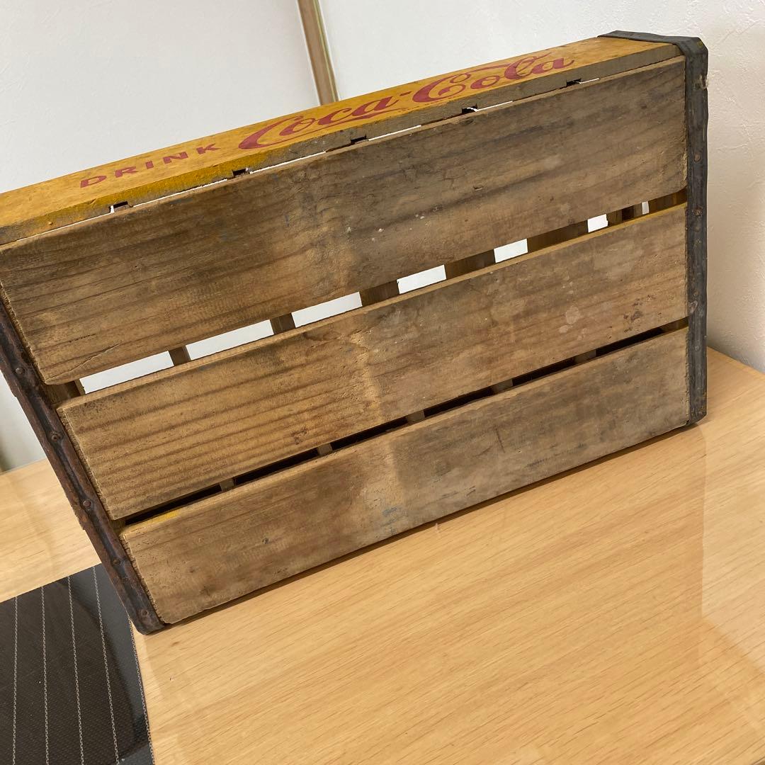 コカコーラ　ボトルケース　木箱　アンティーク