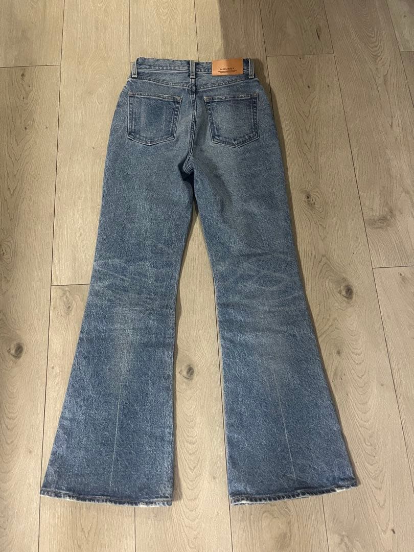 パンツ moussy mvs flare jeans