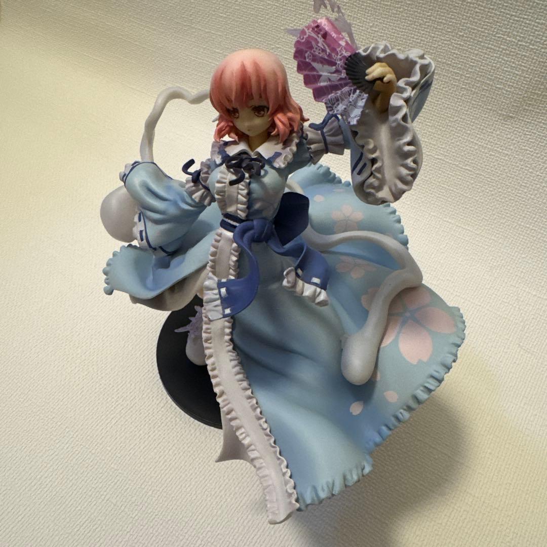 キューズQ 東方 幽冥楼閣の亡霊少女 西行寺幽々子 フィギュア 欠品多