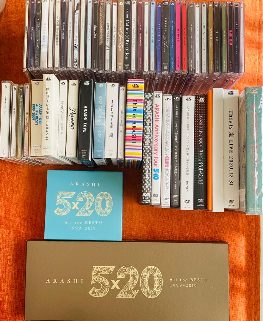 嵐　シングル　アルバム　DVD Blu-ray 59点まとめ売りセット！