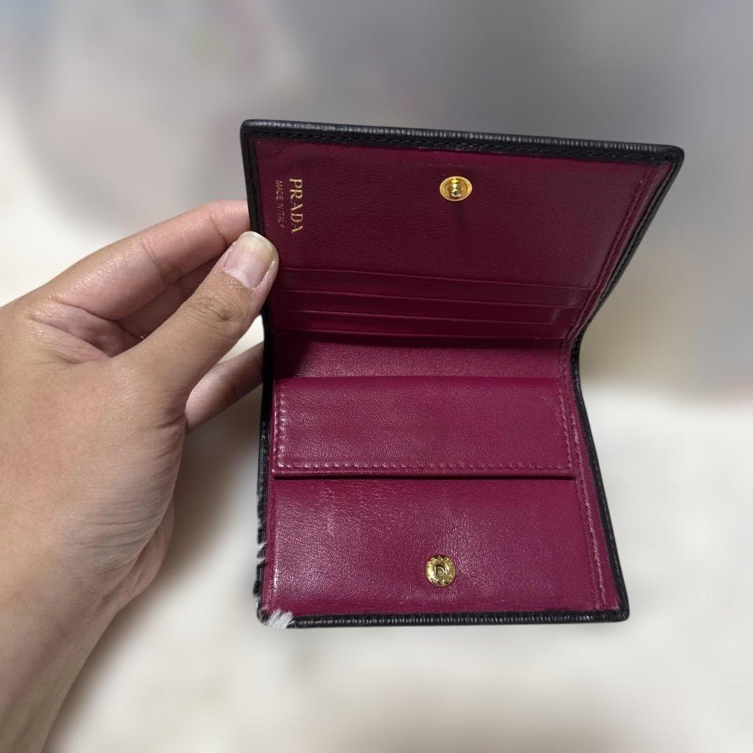 PRADA MIU MIU 二つ折り財布　カードケース　2点セット