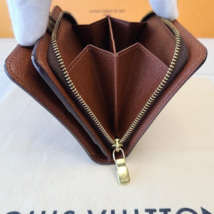 ⭐極美品⭐ ルイヴィトン モノグラム コンパクトジップ 折り財布 【正規品】