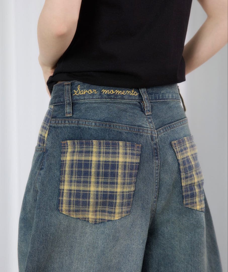 FCMM CURVE DENIM PANTS カーブデニムパンツ