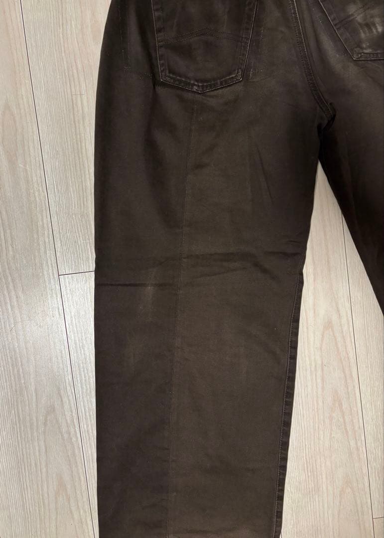 ARMANI JEANS リメイク ワイドパンツ