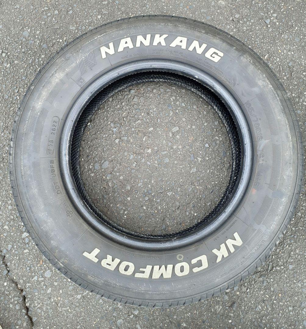 NANKANG 165/70R13 ホワイトレタータイヤ