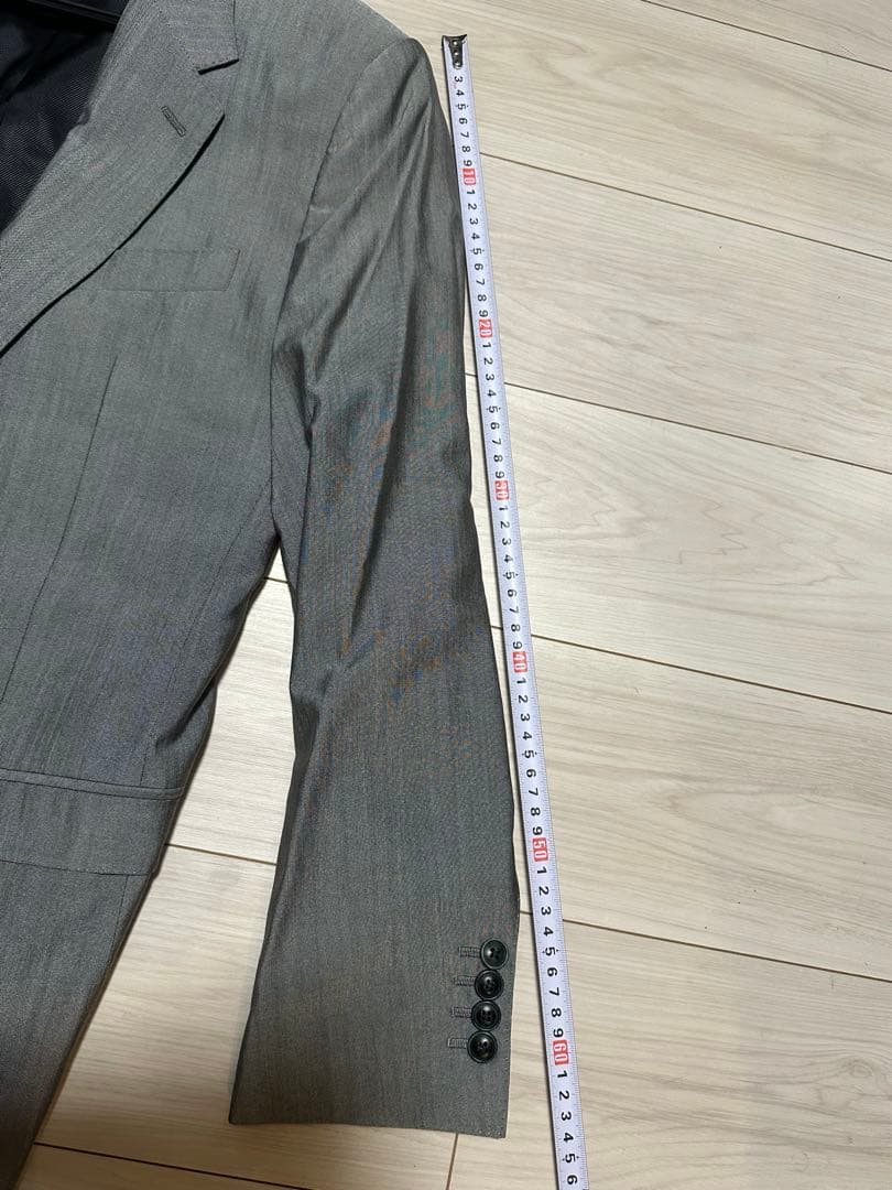 Dolce & Gabbana グレー スリムフィットスーツ