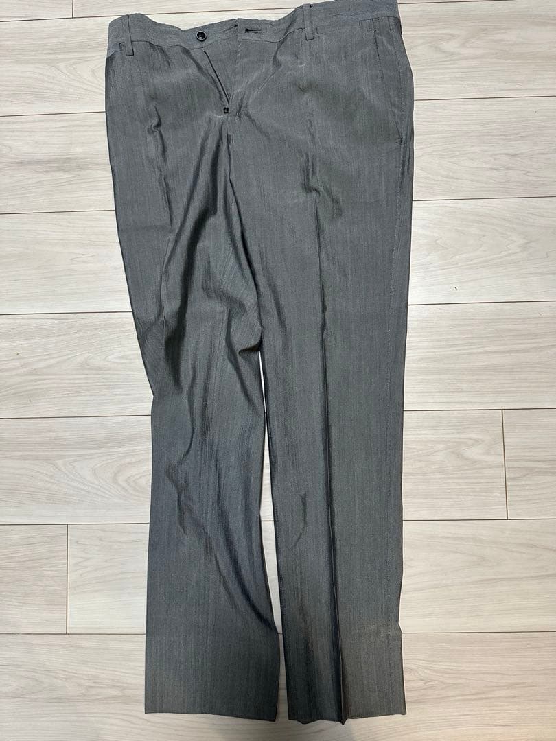 Dolce & Gabbana グレー スリムフィットスーツ
