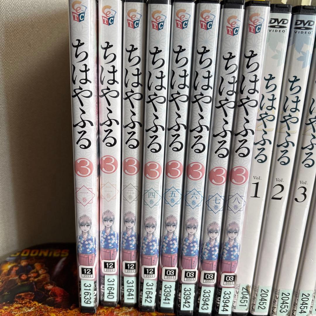 ちはやふる　レンタル落ちdvd 全巻セット