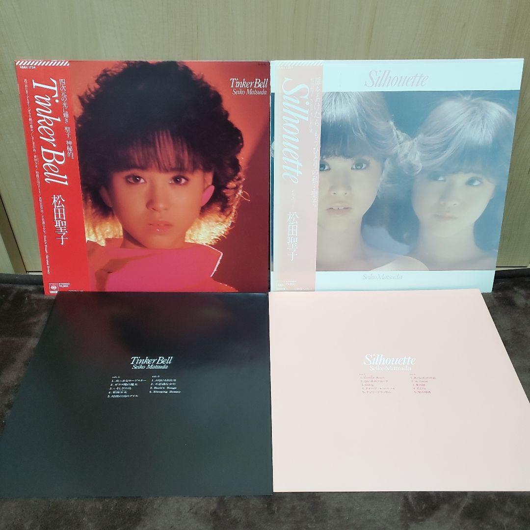 松田聖子LPレコード15(19枚)セット、ほぼ帯付き