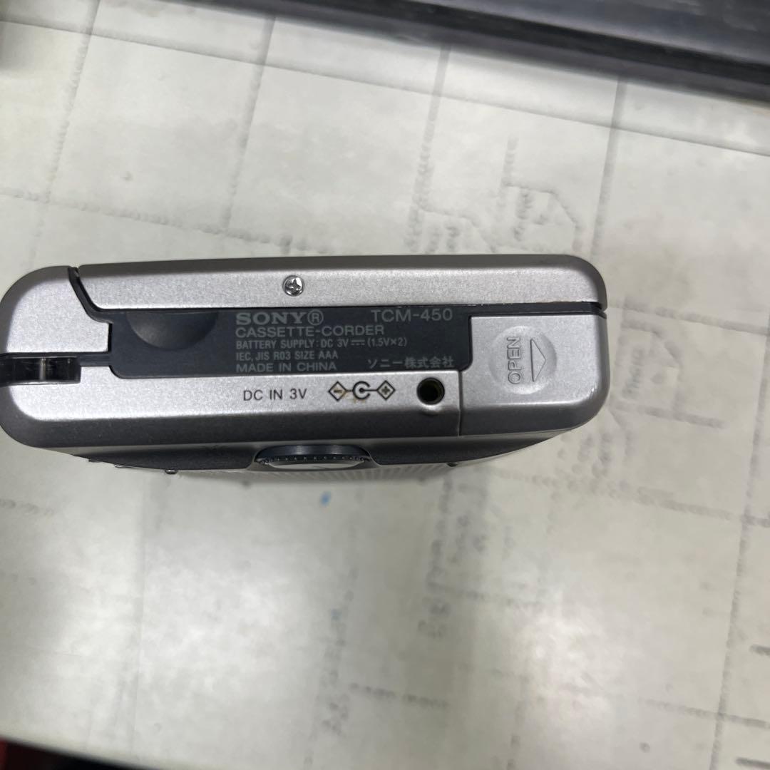 SONY TCM-450 カセットプレーヤー