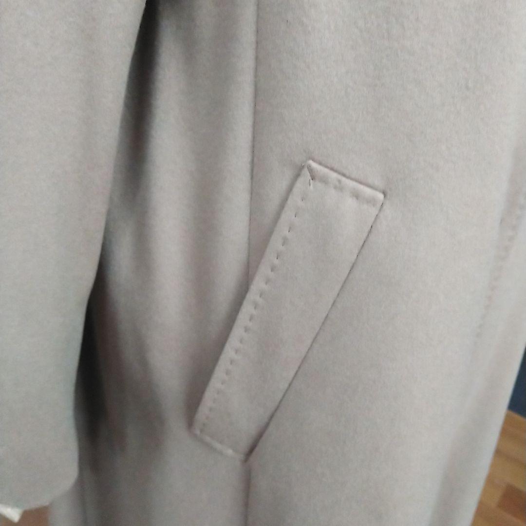 パンダマン 処分価格 試着のみ23区L カシミヤ ロングコート 二つボタン