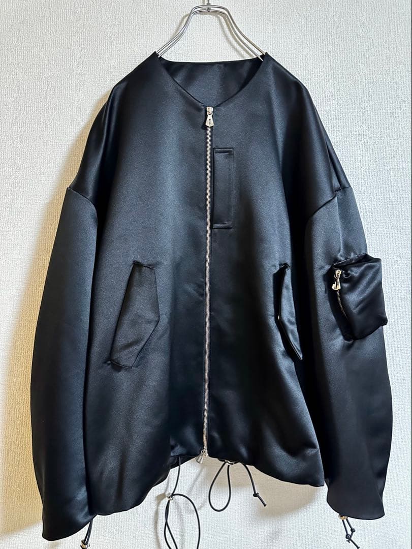 ほぼ新品同様　Lui’s × ITTI OVER MA-1 ブルゾン ブラック