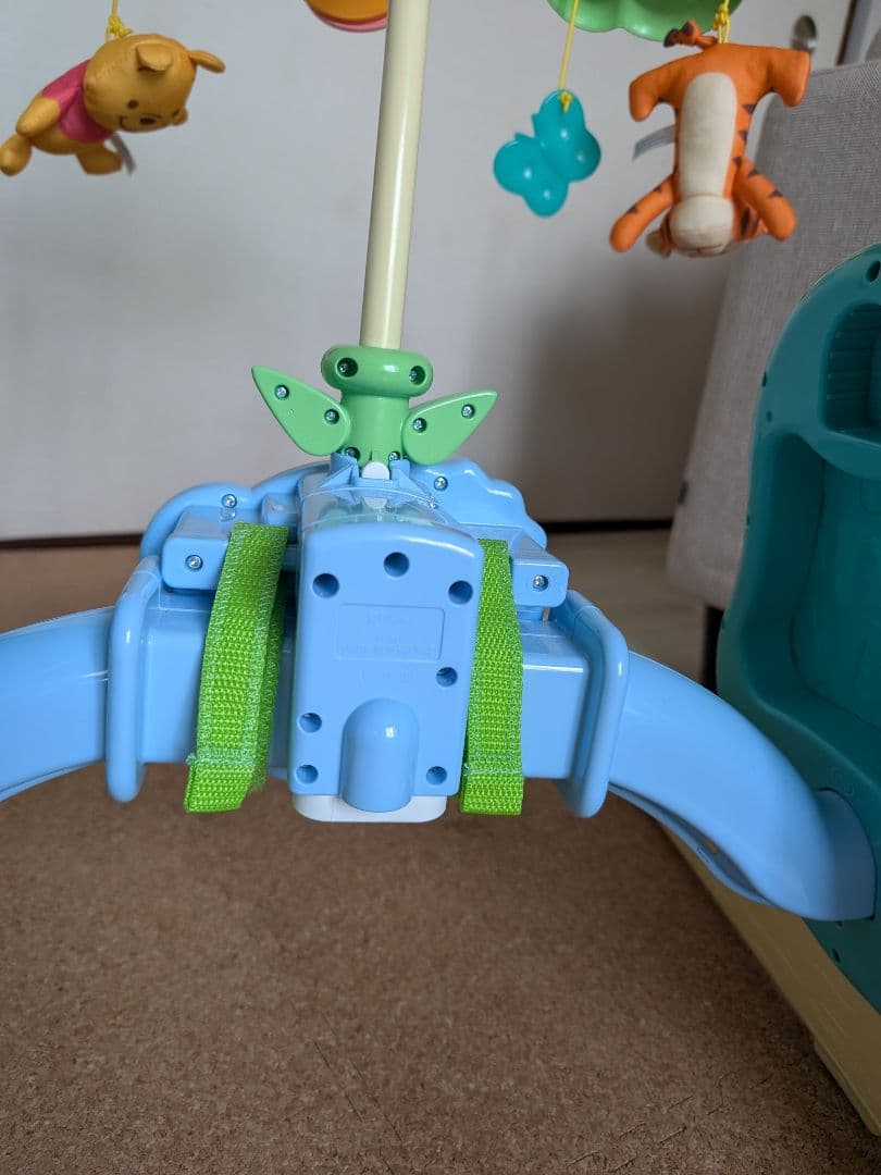 【美品】Disney プーメリー えらべる回転6WAYジムにへんしんメリー