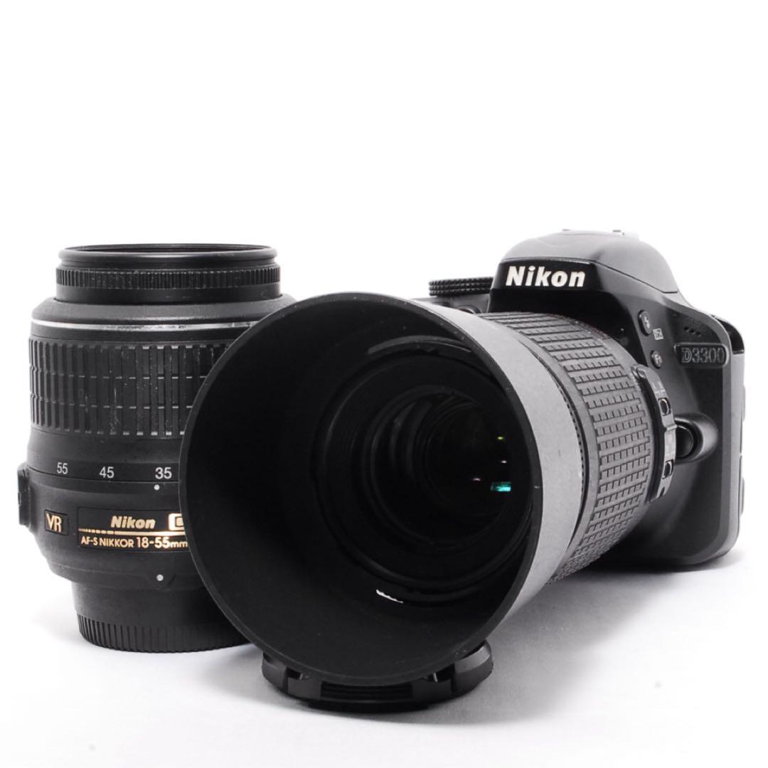 ◆すぐ使える◆一眼レフカメラ◆Nikon D3300◆スマホ転送OK◆手ぶれ補正