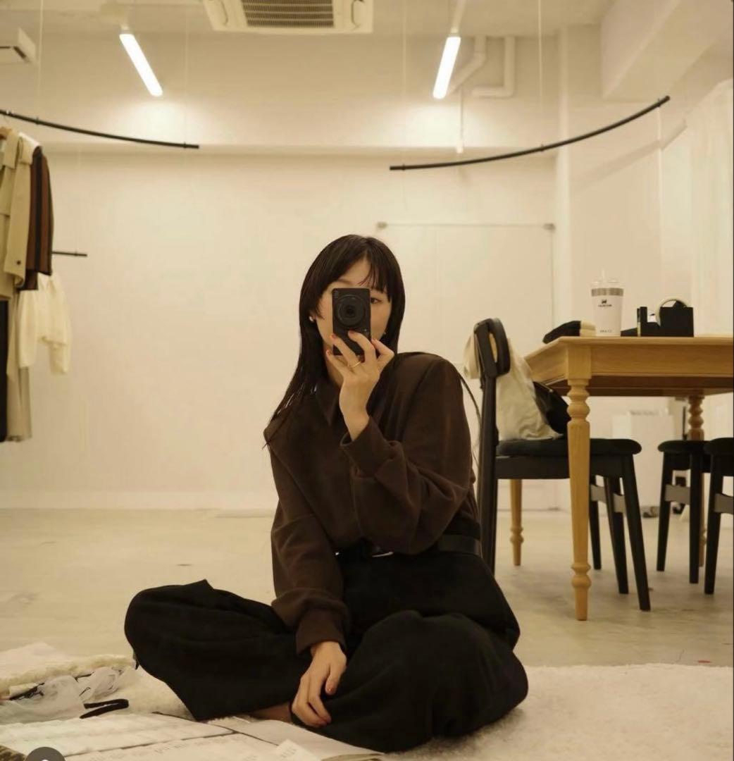 CLANE クラネ POWER SHOULDER POLO TOPS