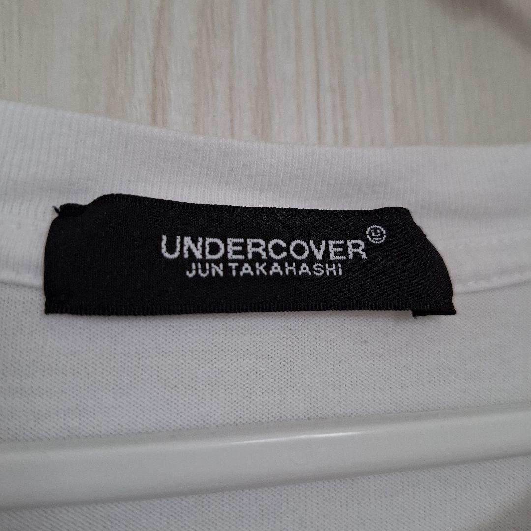 【希少】UNDERCOVER 長袖 Tシャツ ホワイト　Ｌサイズ