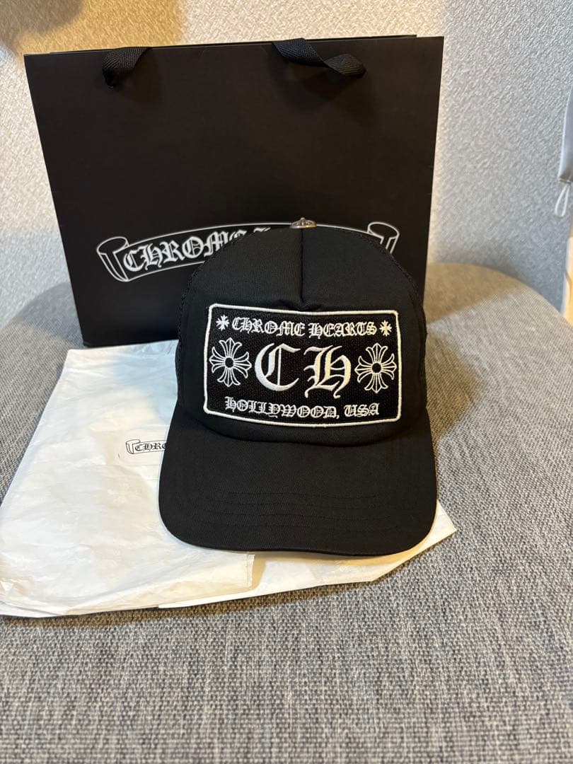 【国内正規品】クロムハーツキャップ　ジャパンタグ　ブラック　確実正規品