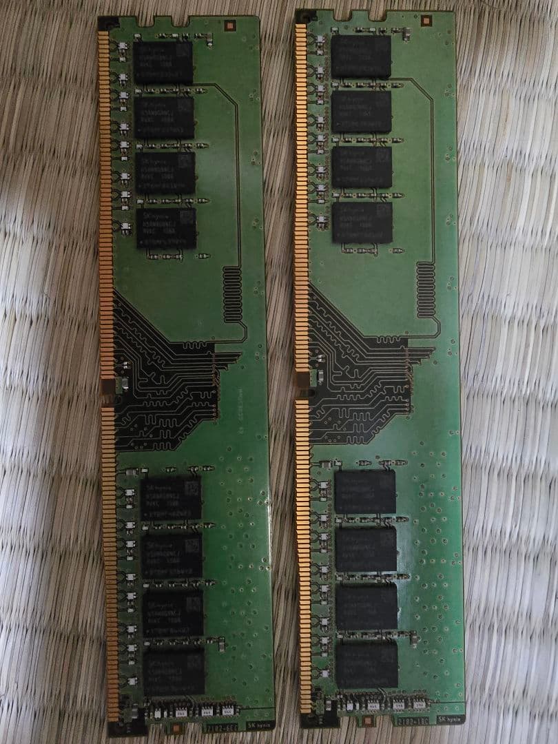SK Hynix DDR4 8GB メモリ 2666MHz 2枚セット