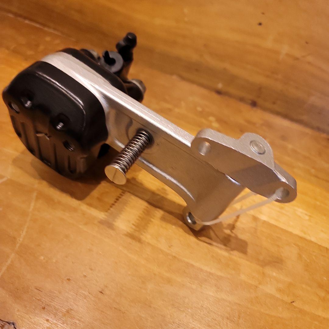 mini CB400F ブレーキキャリパー　トレンチカットローターセット