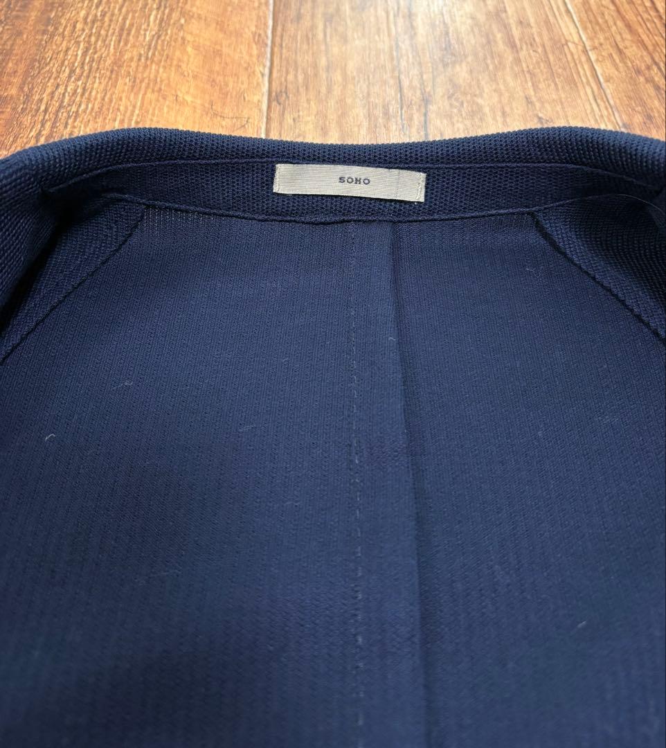 【ノブ様】BOGLIOLI SOHO ネイビージャケット　コットン100