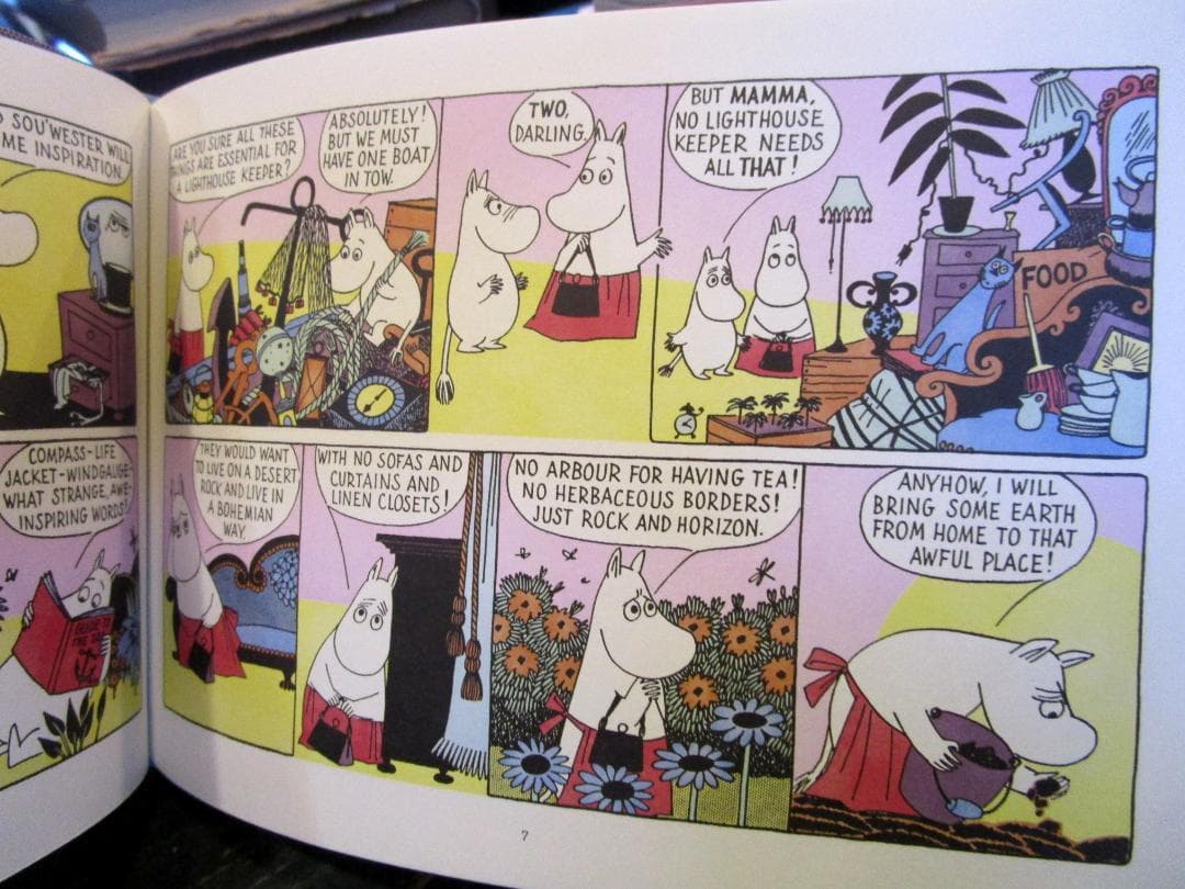 洋書 Moomin and the Sea