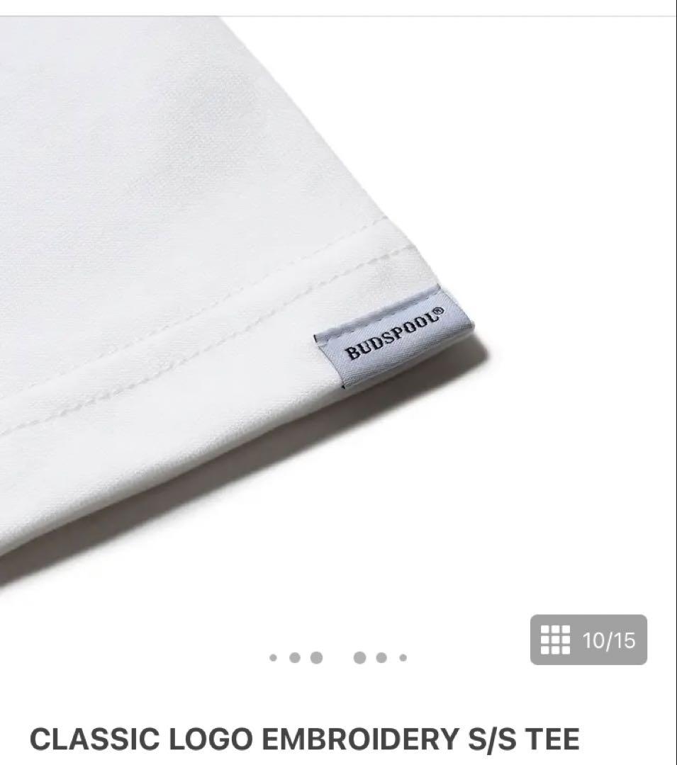 舐達麻 CLASSIC LOGO EMBROIDERY Tシャツ 白M ガッキン