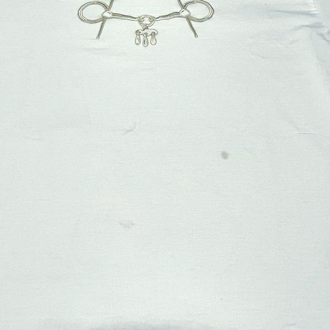 エルメス　HERMES （40） 24AW　カルトゥッシュ モール　Tシャツ　白