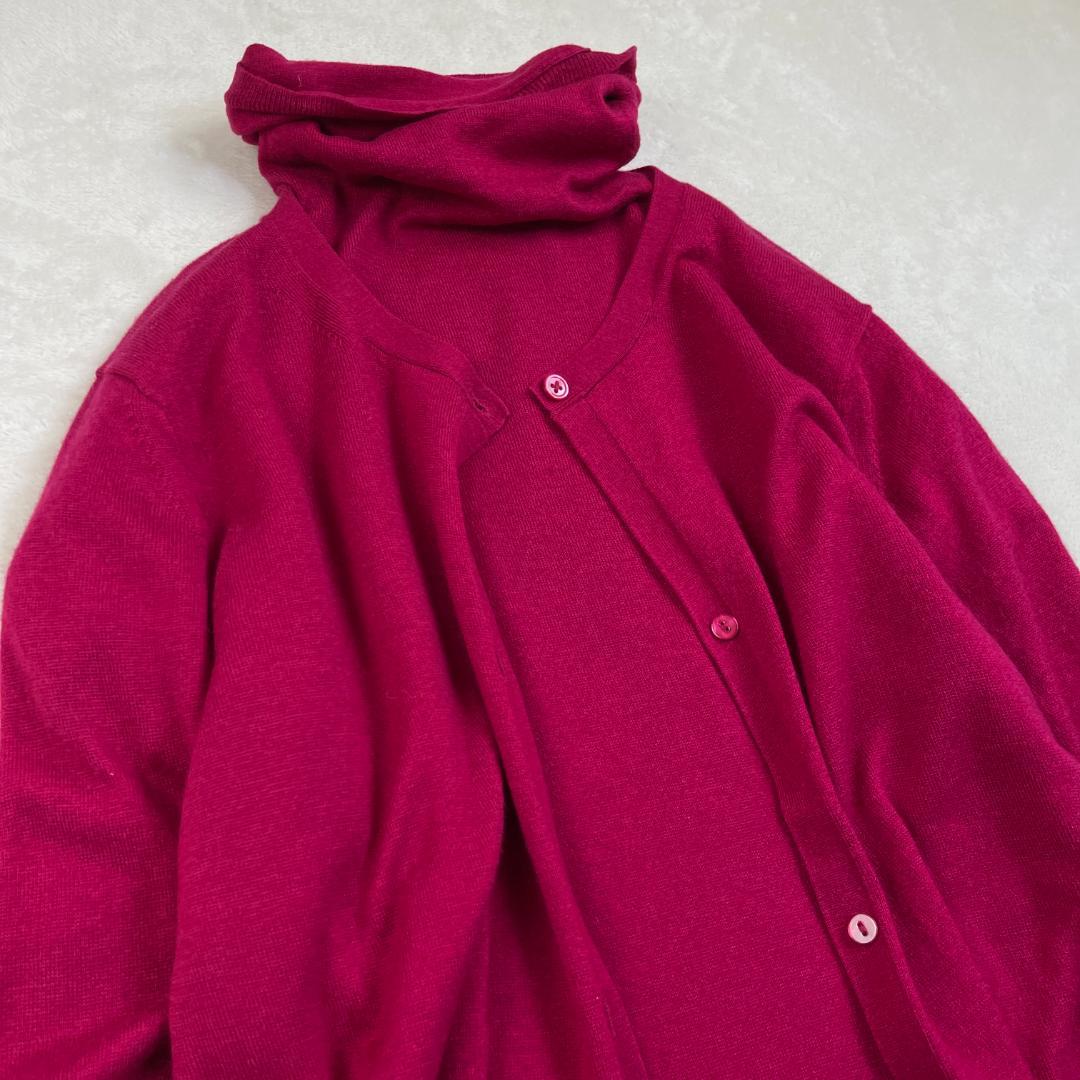 MaxMara　白タグ　ロングニットアンサンブル　カーディガン　ワンピース
